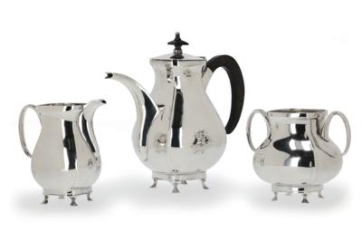 A Spanish Tea Set, - Stříbro