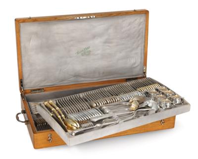 A Cutlery Set for 12 Persons, - Argenti