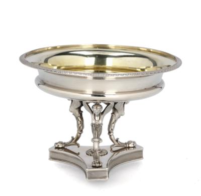 A Viennese Empire Centrepiece Bowl, - Silver