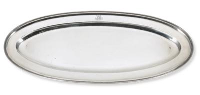 A Viennese Tray, - Silver
