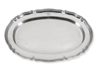 A Viennese Tray, - Stříbro