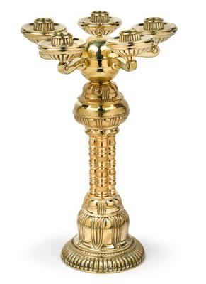 Five-arm girandole, - Jugendstil and 20th Century Arts and Crafts