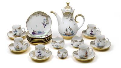 Heinz Werner, "One Thousand and One Nights" 16-piece coffee service, - Jugendstil and 20th Century Arts and Crafts