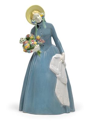 Johanna Meier-Michel, Allegorical figure representing springtime, - Stile Liberty e arte applicata del XX secolo