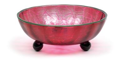 Bowl on spherical feet, - Stile Liberty e arte applicata del XX secolo