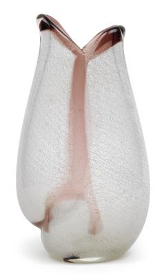 Archimede Seguso (1909-1999), Vase "Merletto", - Jugendstil und angewandte Kunst des 20. Jahrhunderts