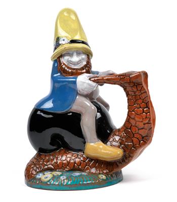 Bertold Löffler (Nieder-Rosenthal 1874-1960 Vienna), A snail rider, - Jugendstil and 20th Century Arts and Crafts