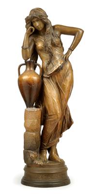 Cherc, grande Figura "Rebecca", - Jugendstil e arte applicata del XX secolo