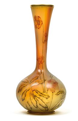 Große Vase mit Anemonen, - Jugendstil und angewandte Kunst des 20. Jahrhunderts