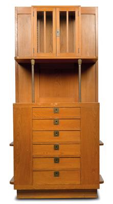 Karl Witzmann (1883 Vienna 1952), A  cabinet for the dining room of the Villa Bergmann in Pressbaum, - Secese a um?ní 20. století