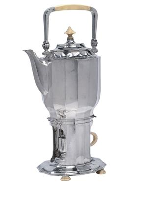 Samovar su rechaud con bruciatore, - Jugendstil e arte applicata del XX secolo