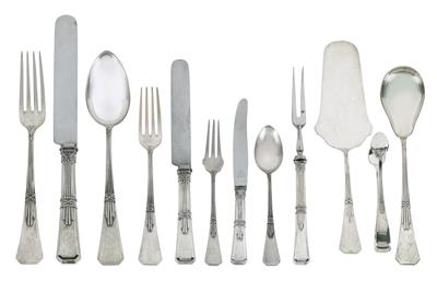 A 102-part cutlery service, - Secese a umění 20. století