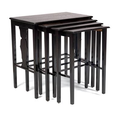 4 side tables, - Secese a umění 20. století