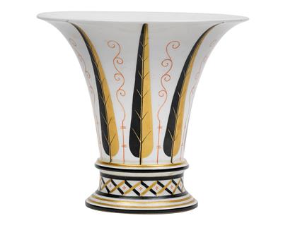 Ernst Böhm(Dekor), Vase, - Jugendstil, Kunsthandwerk des 20. Jahrhunderts