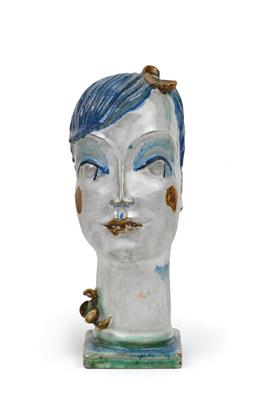 Gudrun Baudisch (Pöls 1907–1982 Salzburg), A woman’s head, - Jugendstil e arte applicata del XX secolo