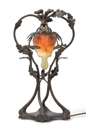 Tischlampe "Tränendes Herz", - Jugendstil und angewandte Kunst des 20. Jahrhunderts