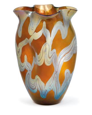 Vase, - Jugendstil und angewandte Kunst des 20. Jahrhunderts