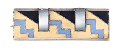 An Art Deco brooch, - Secese a umění 20. století