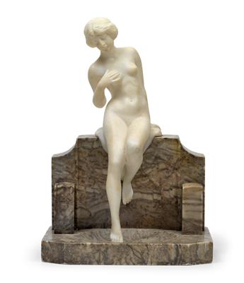 E. Beck, A nude girl, - Secese a umění 20. století