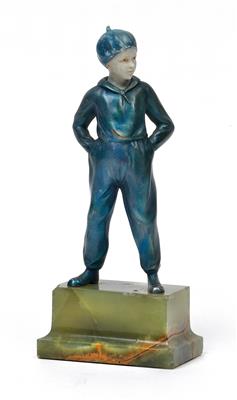 Ferdinand Preiss (1882-1943), a standing boy, - Jugendstil and 20th Century Arts and Crafts