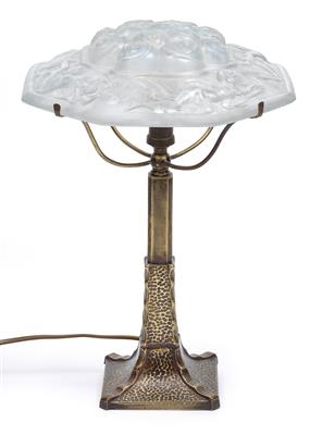 An Art Deco table lamp, - Jugendstil e arte applicata del XX secolo