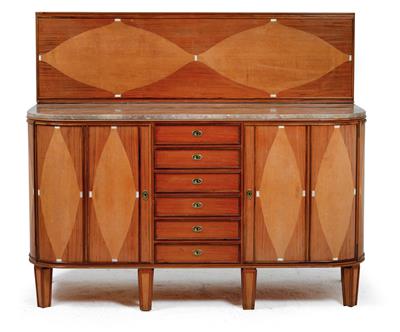 A sideboard, - Jugendstil e arte applicata del XX secolo