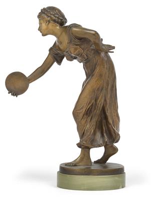 Ferdinand Lugerth (1885-1915), a discus thrower, - Jugendstil e arte applicata del XX secolo