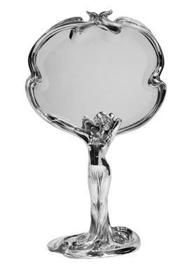 Helene Sibeud, a figural table mirror, - Jugendstil and 20th Century Arts and Crafts