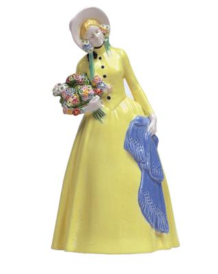 Johanna Meier-Michel (1876-1972), a spring season figurine, - Secese a umění 20. století