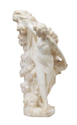 A striding nymph, - Jugendstil e arte applicata del XX secolo