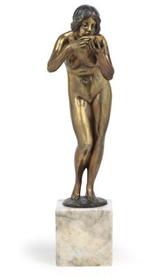 Victor Heinrich Seifert (1870-1953), a female nude drinking, - Jugendstil e arte applicata del XX secolo