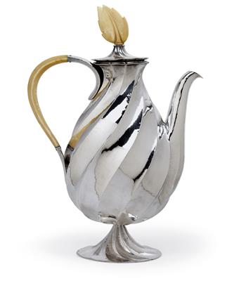 Dagobert Peche (St. Michael 1887-1923 Vienna), A coffee pot, - Jugendstil and 20th Century Arts and Crafts