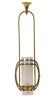 A one-arm ceiling lamp by K. M. Seifert, - Jugendstil and 20th Century Arts and Crafts