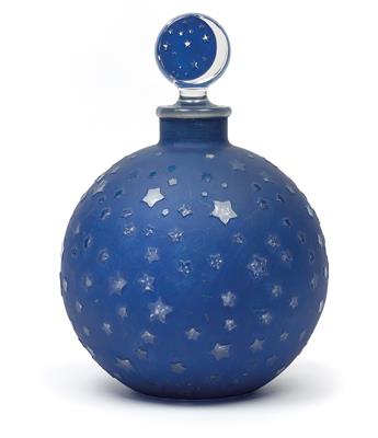 A flask “Dans la nuit” by René Lalique, - Secese a umění 20. století