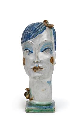 Gudrun Baudisch (Pöls 1907-1982 Salzburg), A female head, - Jugendstil and 20th Century Arts and Crafts