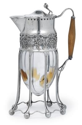 A carafe with handle by Gebrüder Frank, - Secese a umění 20. století