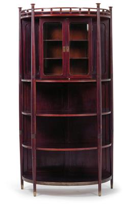 Josef Hoffmann, A salon cupboard, - Jugendstil e arte applicata del XX secolo