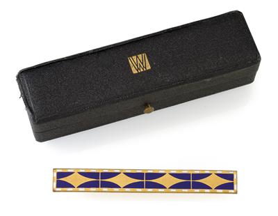 Koloman Moser, A brooch with case, - Jugendstil and 20th Century Arts and Crafts