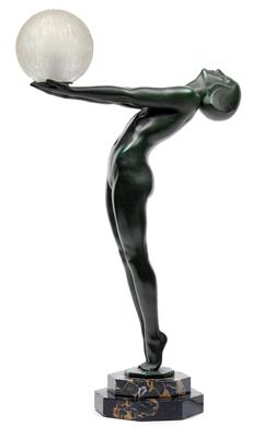 Max Le Verrier (1891-1973), Tischlampe "Clarté", - Jugendstil und angewandte Kunst des 20. Jahrhunderts