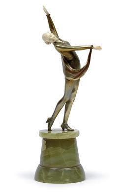 A female dancer, - Jugendstil e arte applicata del XX secolo