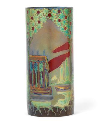 A Zsolnay vase, - Jugendstil e arte applicata del XX secolo