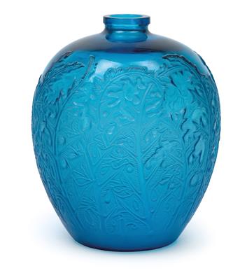 A vase “Acanthes” by René Lalique, - Jugendstil e arte applicata del XX secolo