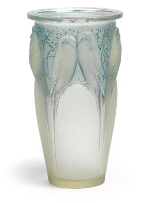 A vase “Ceylan” by René Lalique, - Jugendstil and 20th Century Arts and Crafts