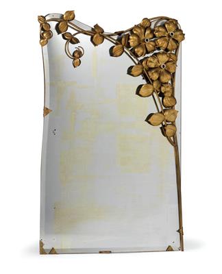 A wall mirror, - Jugendstil e arte applicata del XX secolo