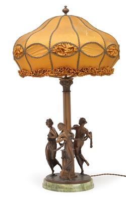 Bruno Zach (Zhytomyr 1891-1945 Vienna), A “roundelay” table lamp, - Secese a umění 20. století