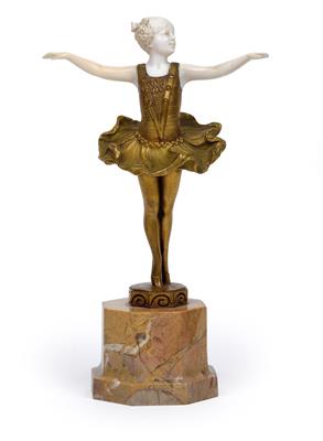 Ferdinand Preiss(1882-1943), Ballerina, - Jugendstil und angewandte Kunst des 20. Jahrhunderts