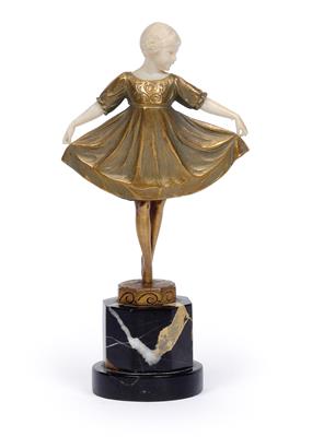 Ferdinand Preiss (1882-1943), A girl’s figure – “Lieselotte”, - Secese a umění 20. století