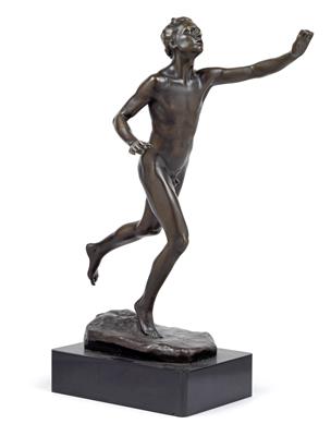 Franz Seifert (1866-1951), A boy running, - Jugendstil and 20th Century Arts and Crafts