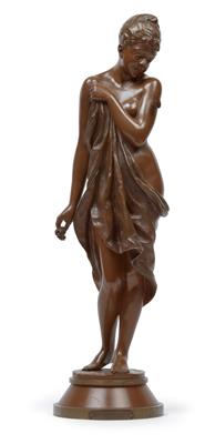 J. Garnier, Figur "Rose et Papillon", - Jugendstil und angewandte Kunst des 20. Jahrhunderts