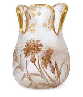 Vase, - Jugendstil und angewandte Kunst des 20. Jahrhunderts